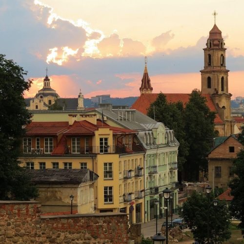 Стария град във Вилнюс, Литва